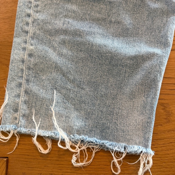 AE stretch barrel jeans Sz 8 short - Picture 11 of 14